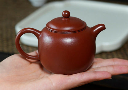 140cc chinese Yixing Handmade Zisha teapot Zhuni Little PaoZun Gongfu Hu Tea Pot