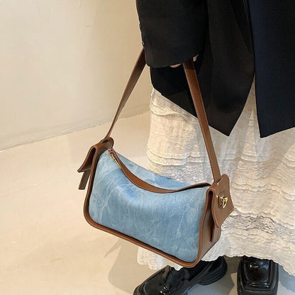 Women Pu Leather Handbag Shoulder Bags Women Zipper Crossbody Bags