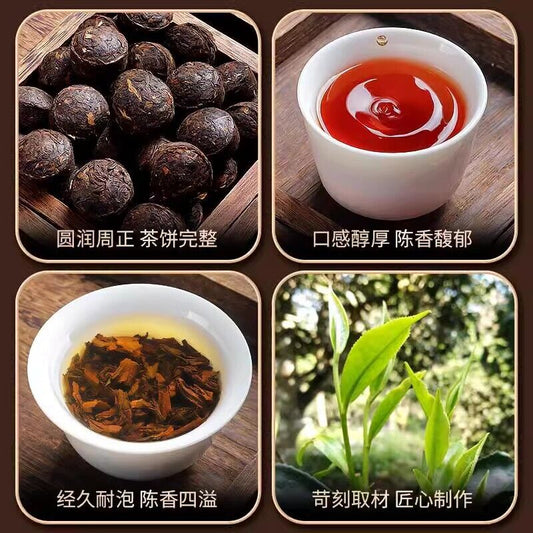 Mini Tuo Tea Gift Tea Handmade Ripe Pu-erh Tea Cooked Pu erh Cha Black Tea 250g