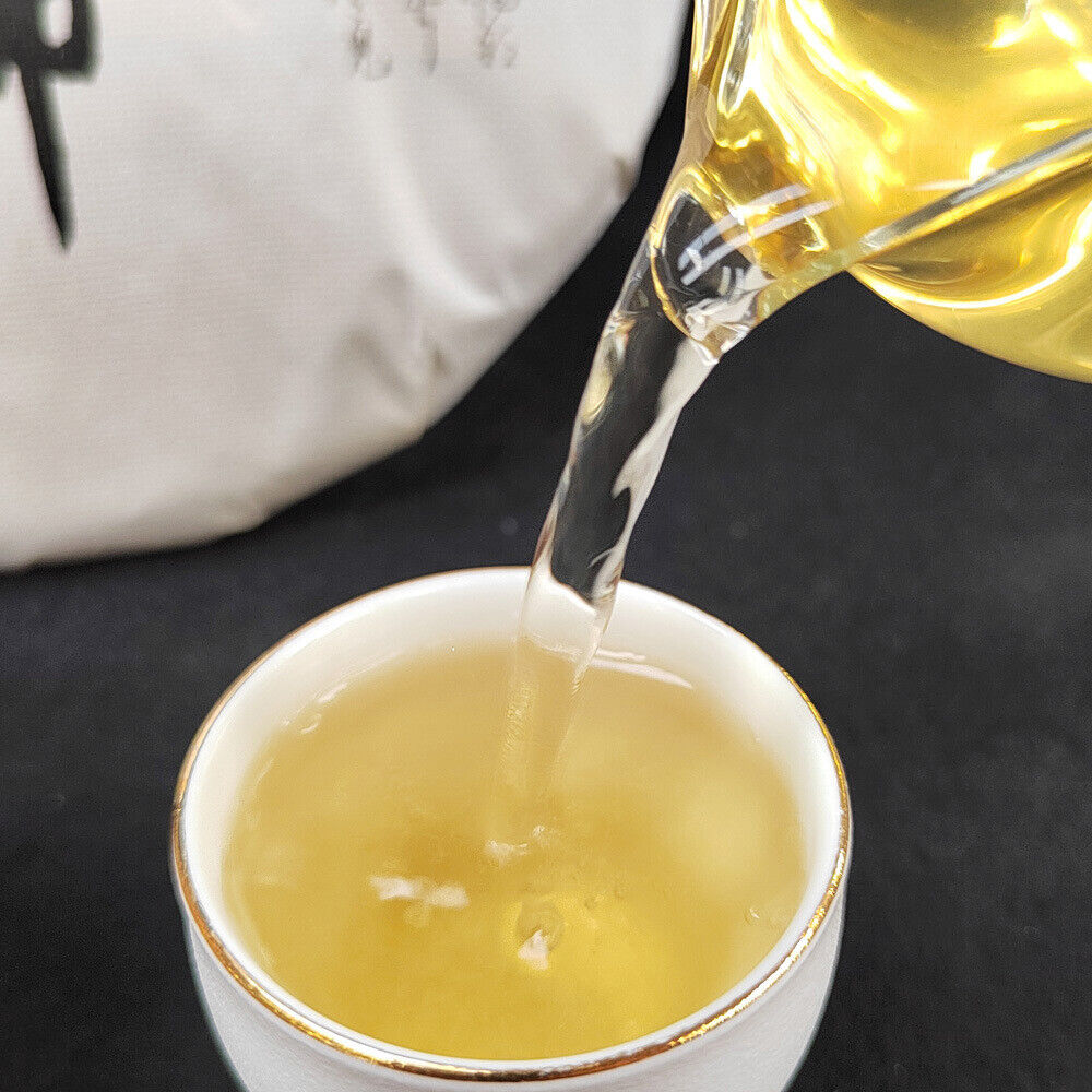 357g Yunnan Pu-erh Raw Tea Lincang Pu-erh Raw Cake Busy Lung Ancient Tree Tea