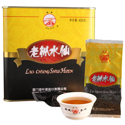 400g/Tin AT110 Fujian Nong Xiang Lao Cong Shui Xian Rock Cha Premium Oolong Tea