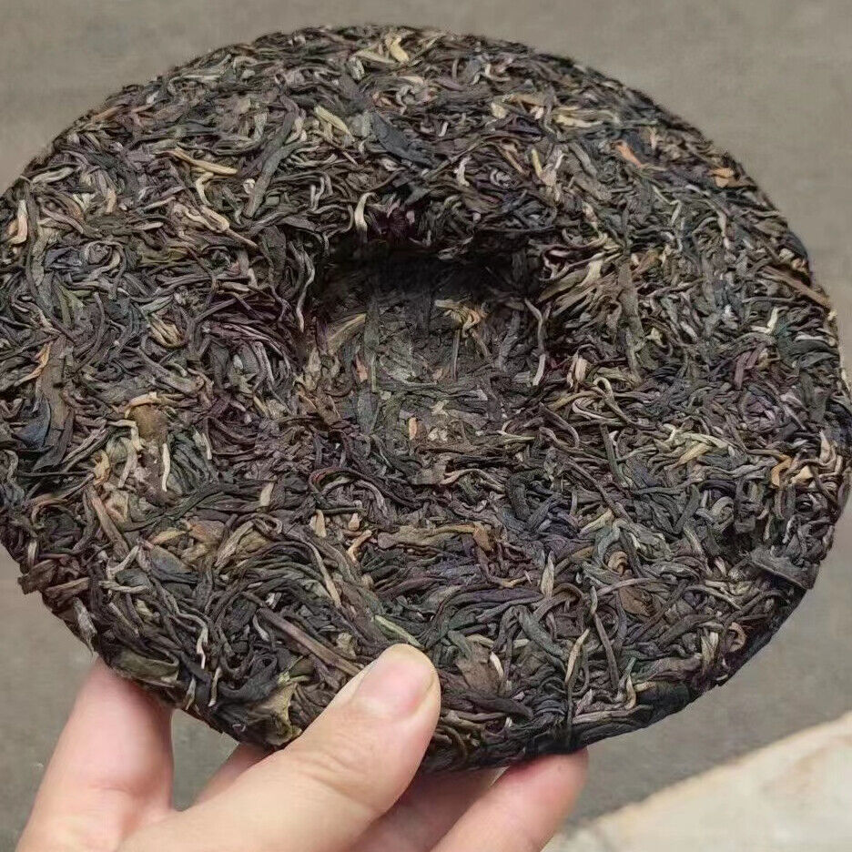 357g Yunnan Banzhang King Pu-erh Raw Tea Cake 2003 Organic Old Puerh Cake Tea