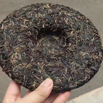 357g Yunnan Banzhang King Pu-erh Raw Tea Cake 2003 Organic Old Puerh Cake Tea