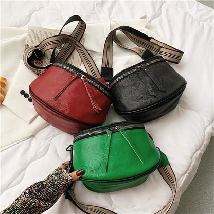 2022 New Bag Genuine Leather Crossbody Bags Women Shoulder Female Handbags