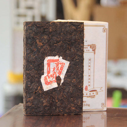 250g Yunnan Puerh Ripe Tea Collection Cooked Pu-erh Brick Tea Chinese Pu'er Tea