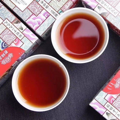 2019 HAIWAN Old Comrade Yunnan Laotongzhi Pu'er Tea Loose Tea Puer Tea Ripe 100g