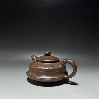 vintage chinese yixing purple clay teapot zisha ceremony teaware collection rare