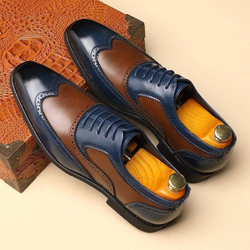 Leather Men Wedding Party Men Dress Shoes Drivng Formal Shoes Men Oxfords
