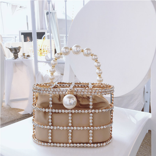 Basket Evening Clutch Bags Women Handbags Ladies Wedding Party Purse