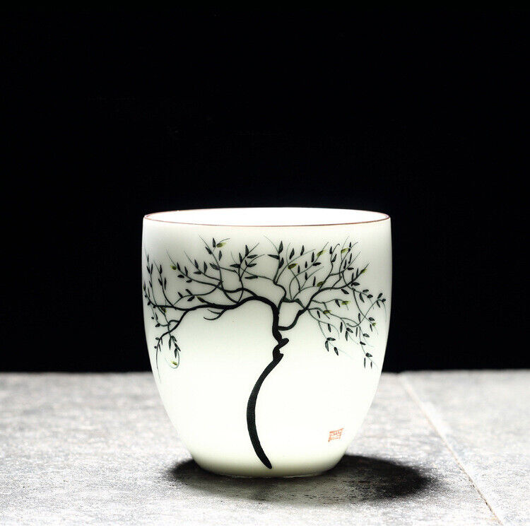 China Cup Under Glaze Porcelain Master Cup 150ml Ceramic Kungfu Cup Tea Tea New