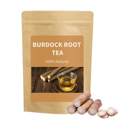 Herbal Tea Dried Burdock Root Cut Slice Burdock Root Tea in Bulk 500g/1.1LB