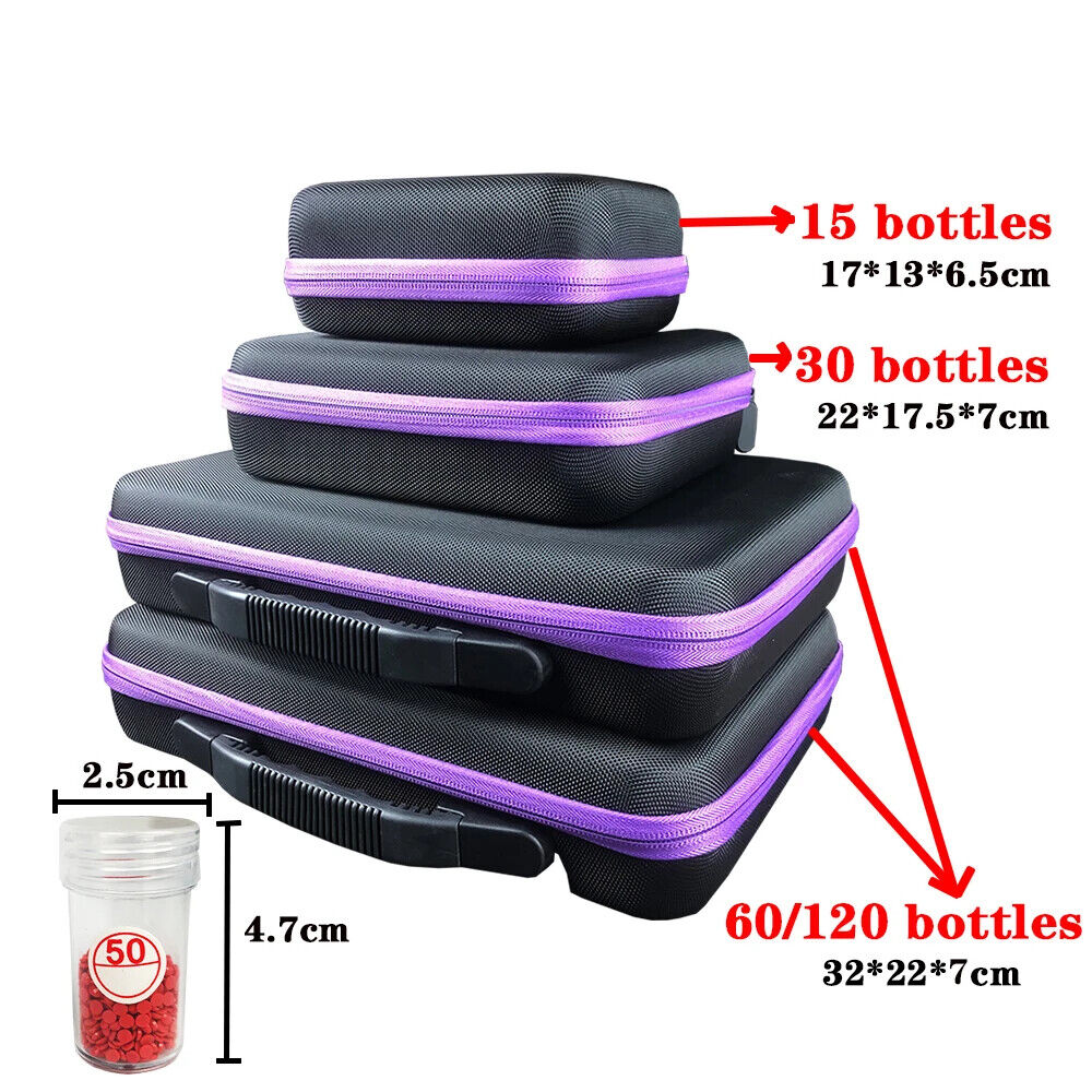 Bottles Diamond Painting tools Storage Box Case painting tools Container Bag