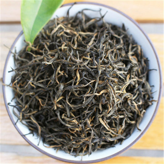 Organic Jin Jun Mei Black Tea Golden Eyebrow Wuyi Kim Chun Mei Black Tea 500g