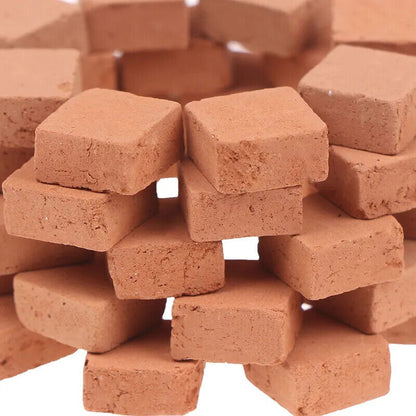 Simulation Brick 50-120Pcs Clay DIY Building Scenery Dollhouse Mini Landscape