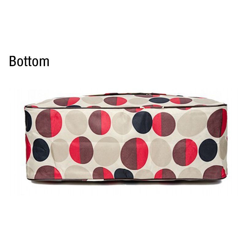 Women Travel Bags Print Nylon Waterproof Men Luggage Duffel Handbags 54x19x33cm