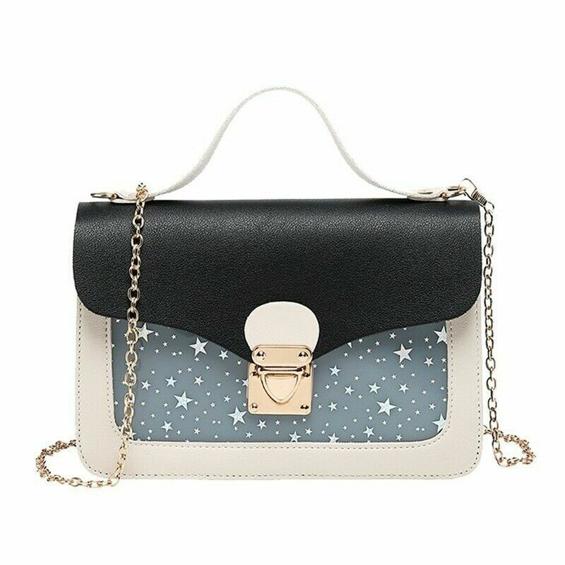 Women Square Pack Shoulder Bag Crossbody Bag Clutch Wallet Handbags Pink