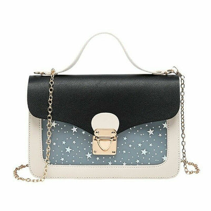 Women Square Pack Shoulder Bag Crossbody Bag Clutch Wallet Handbags Pink