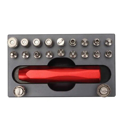 Watch Repair Tool 22Pcs Stainless Steel Crown Tube Screwdriver Removing Toolkits