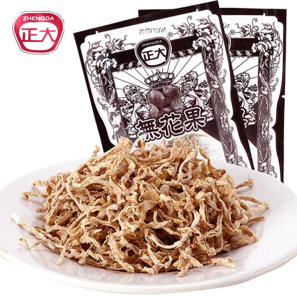 Shredded figs, sweet and sour dried figs and shredded radish snacks.8 g *10 bags