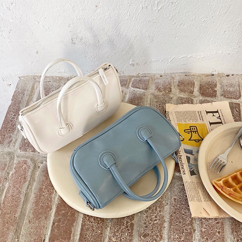 Small Bag Two Shoulder Straps Bag Crossbody Purse Versatile Handbag Shoulder 1PC