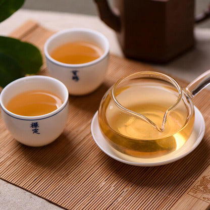 2014 Yong De Big Snow Mountain Bian Zi Pigtails Old Tree Puer Tea Cake Raw 400g