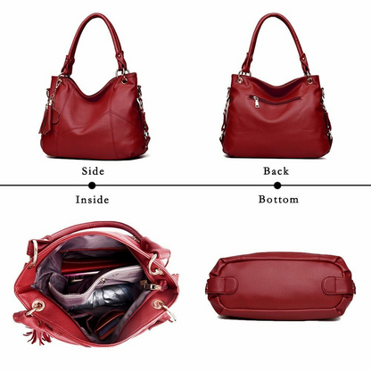Genuine Leather Vintage Women Ladies Messenger Crossbody Shoulder Bags Handbag