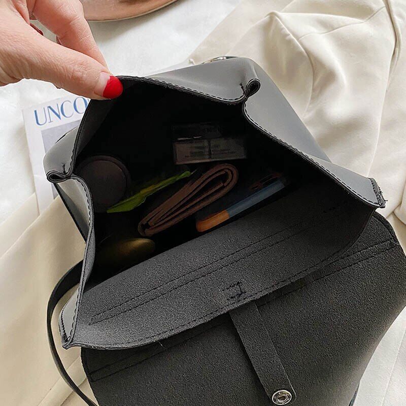 Women's Backpack PU Leather Shoulder Bag Ladies Tote Bags Backpack
