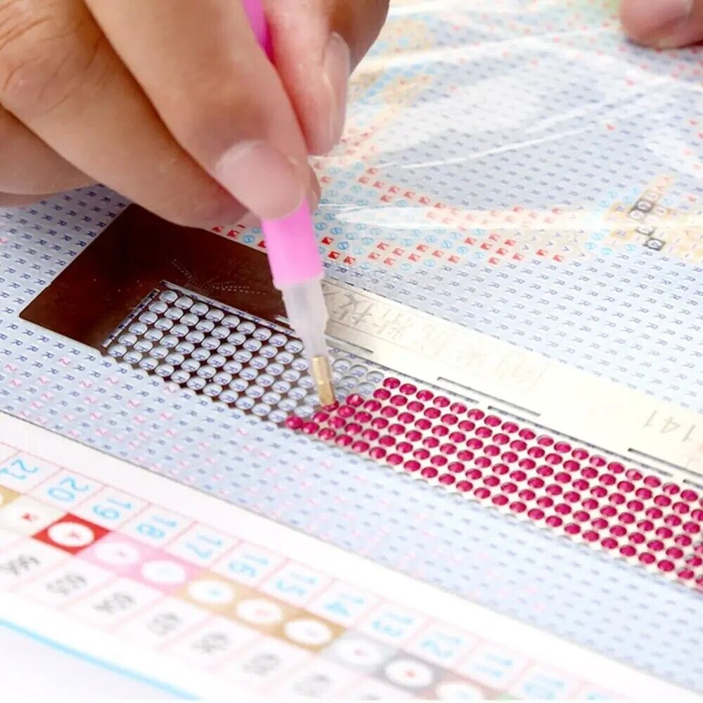Diamond Painting Ruler Low Viscosity Stainless Steel Fix Tools Embroidery Assist