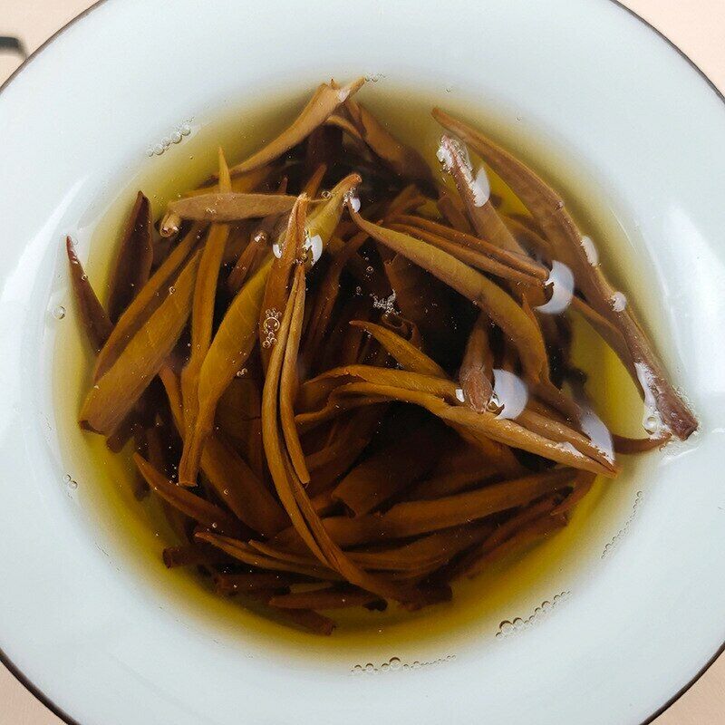 Yunnan Black Tea Dian Hong Gold Needle Jinya Golden Monkey Chinese Tea 150g