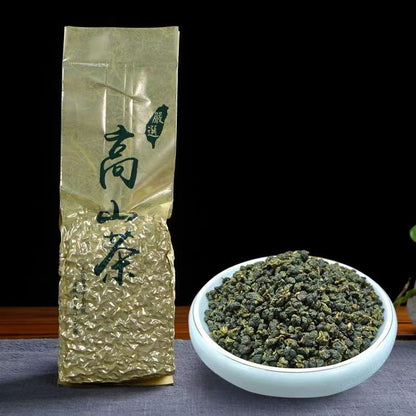 250g High Mountain Oolong Green Tea Traditional Handmade Oolong Tea Loose Leaf