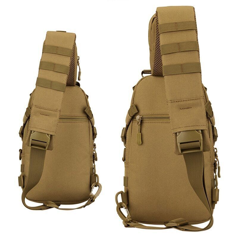 Tactical Chest Pack Shoulder Bag Men Crossbody Bag Outdoor Hiking Bag