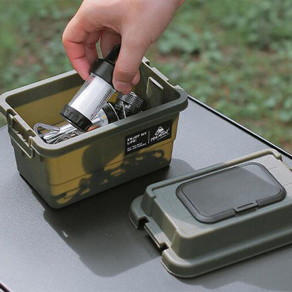 Desktop Rainproof Tissue Paper Box Camping Storage Box Napkin Ditty-bag Outdoor