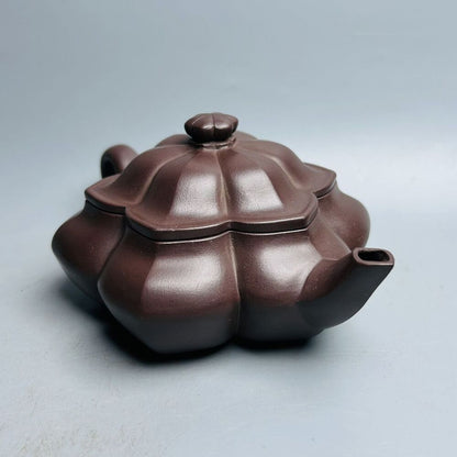 Vintage Chinese Yixing Purple Clay Teapot Zisha Ceremony Exquisite Teaware Rare