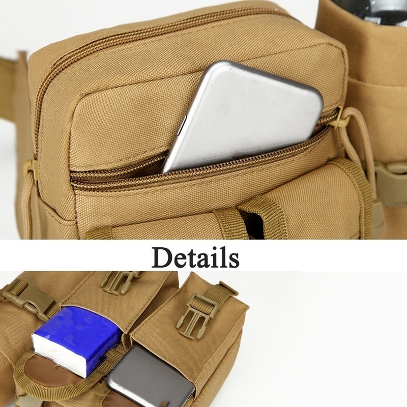 Men's Tactical Casual Fanny Pouch Waist Bag Packs Military Bag Hunting Packs