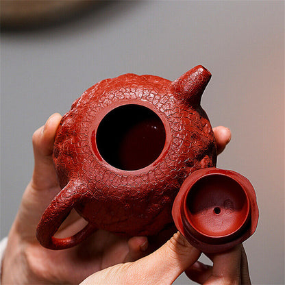 Chinese Yixing Purple Clay Teapot Tea Pot Zisha Handmade Kung Rare Dahongpao