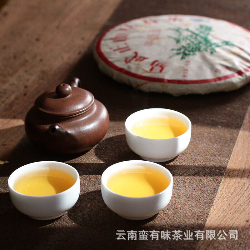 357g High Quality Yunnan Pu'er Tea Yiwu Raw Tea Cake
