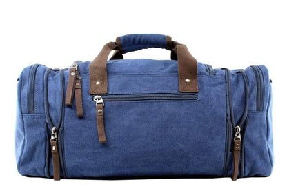 Jiao Miao Overnight Handbag Shoulder Canvas Travel One Size (Hardcode), Blue