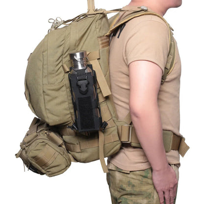 Tactical Radio Pouch Water Bag Walkie Talkie Holder Pocket Quick Release Pouch