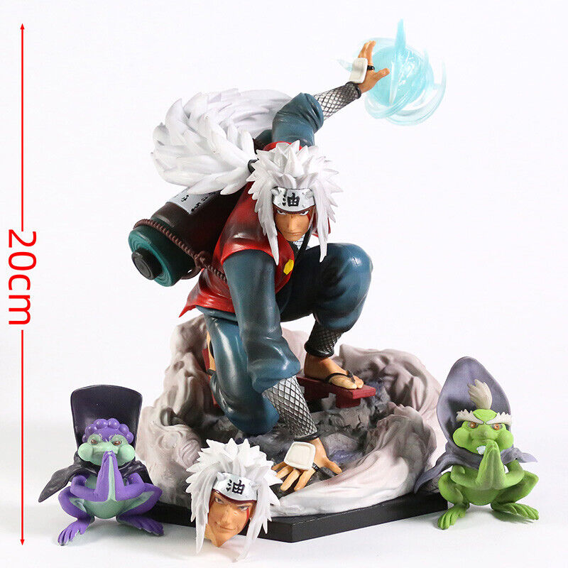 Anime Naruto Jiraiya Shima Fukasaku PVC Actionfigur Modell Spielzeug Statue Puppe Geschenk-