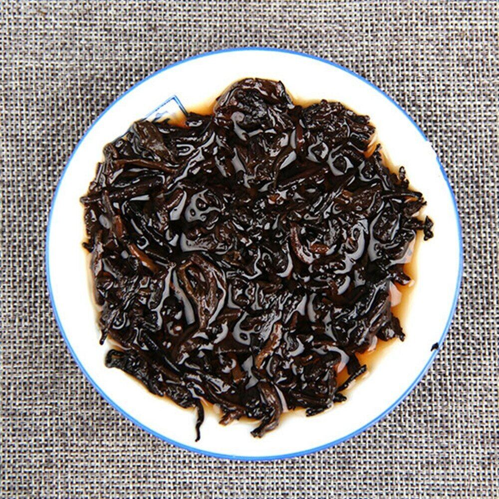 2017 Old Tree Pure Material Ripe Puerh Tea Iceland Golden Bud Shu Puer Tea 357g