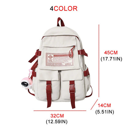 Women Backpack Back Bag Portable School Backpack Girl Student Schoolbag Cool