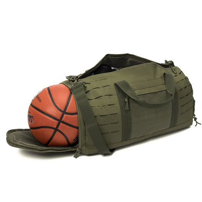 40L Sport Gym Bag Men Tactical Bag Travel Training Bag Shoe Basketball Bag