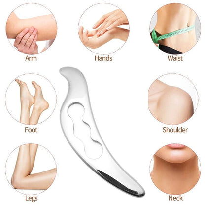 Gua Sha Massagers Stainless Steel Muscles Scraper Physical Therapy Scraping Tool