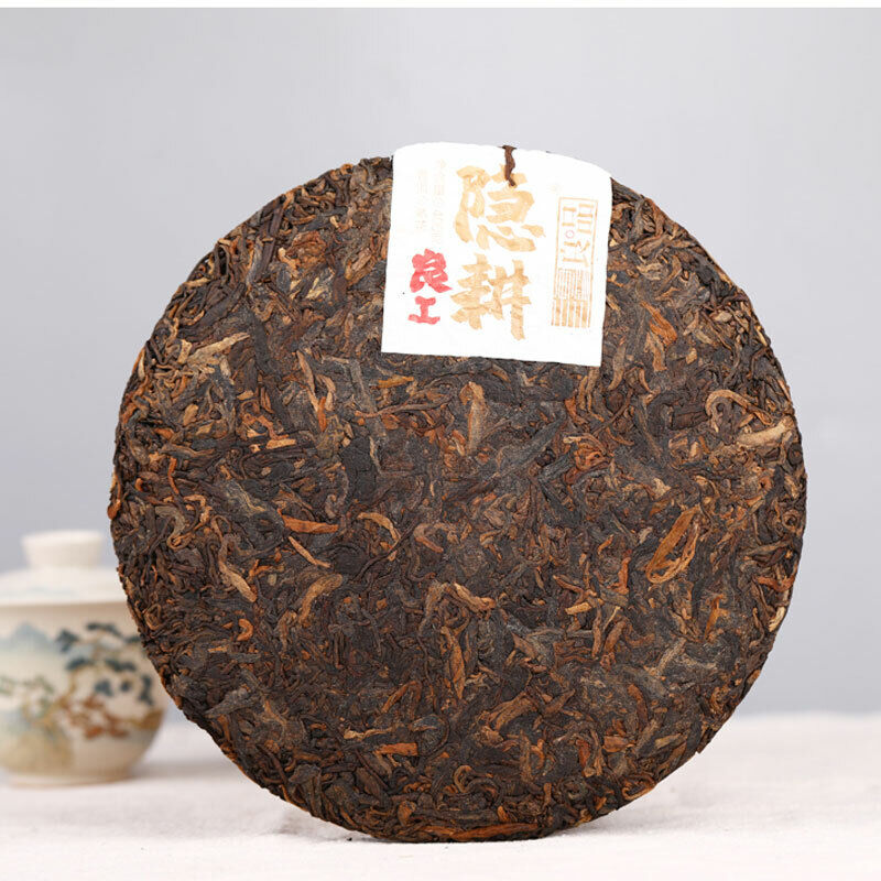 2020 Haiwan Old Comrade Old Ripe Puer Tea Cake 400g Liang Pin Yin Geng