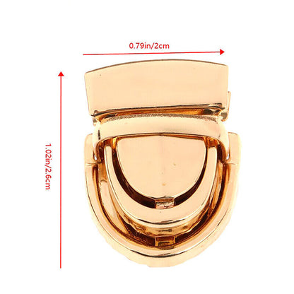 DIY Metal Lock Bag Case Buckle Clasp For Handbags Shoulder Bags Purse Tote 26mm