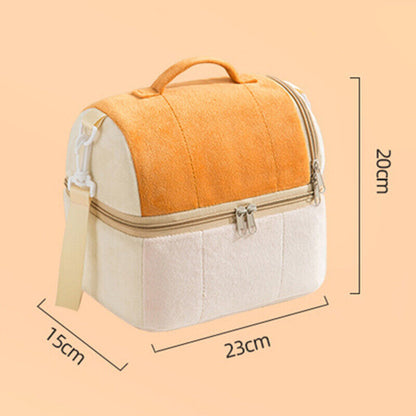 Large Thermal Insulated Lunch Bag Cool Bag Adult Kids Picnic Food Storage Box