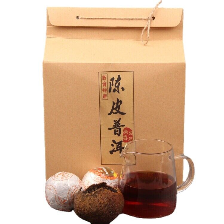 800g Loose Leaf Pu'er Healthy Drink Black Tea Yunnan Tangerine Peel Pu-erh Tea