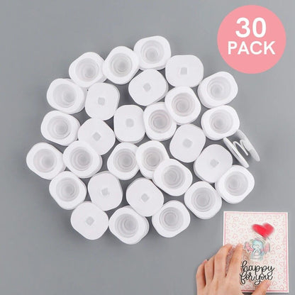 Action Wobbles 30Pcs Self-Adhesive Movers Springs Card Scrapbooking Making Tools