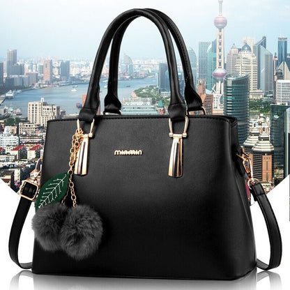 Womens Ladies Shoulder Bag Handbags PU Leather Crossbody Purse Tote Satchel Bags