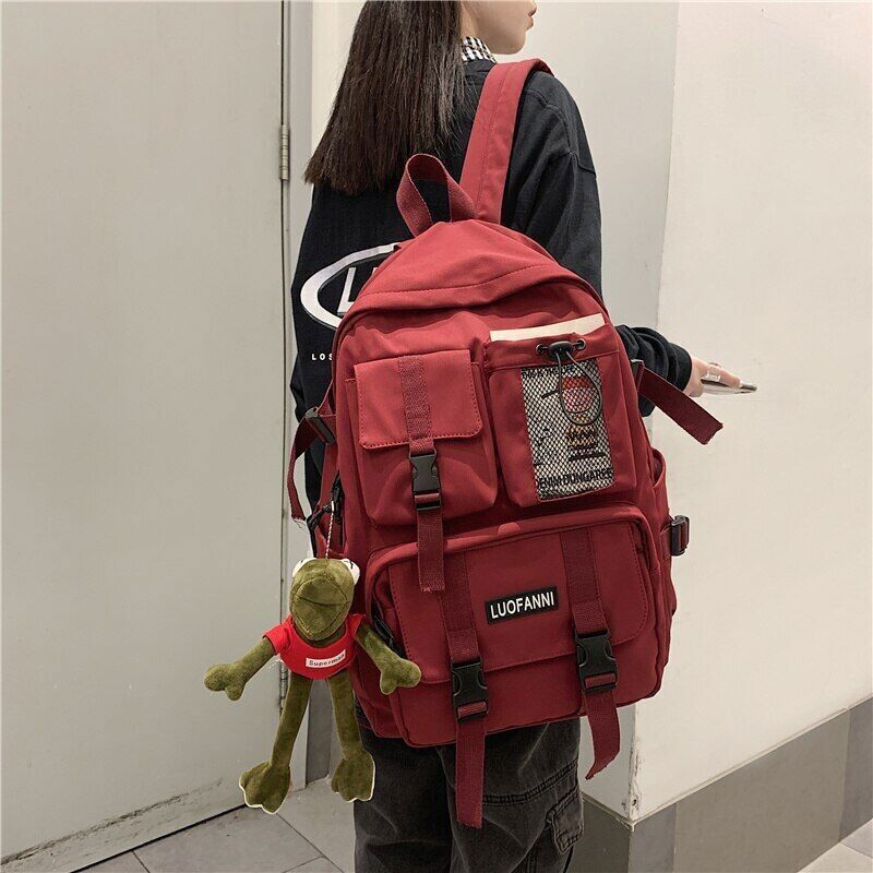Boys Girls Travel Students College School Bag Laptop Backpack Book Bags Women